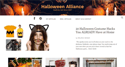 Desktop Screenshot of halloweenalliance.com